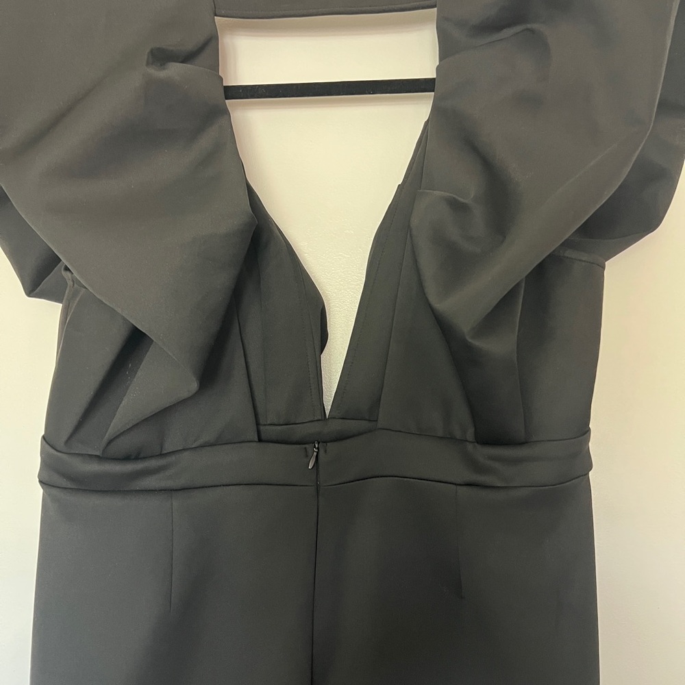 Chic Black Midi Dress for Women - Picture 5 of 6